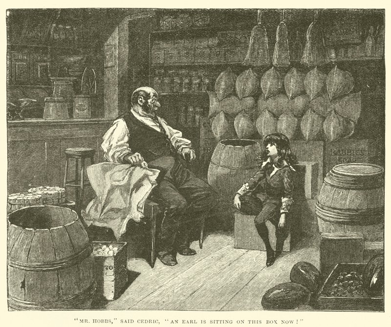 Illustratie voor Little Lord Fauntleroy door Reginald Bathurst Birch