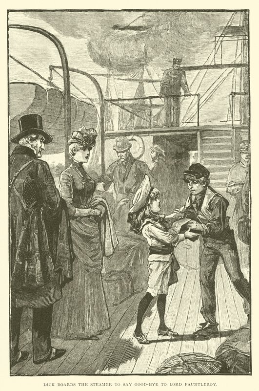 Illustratie voor Little Lord Fauntleroy door Reginald Bathurst Birch