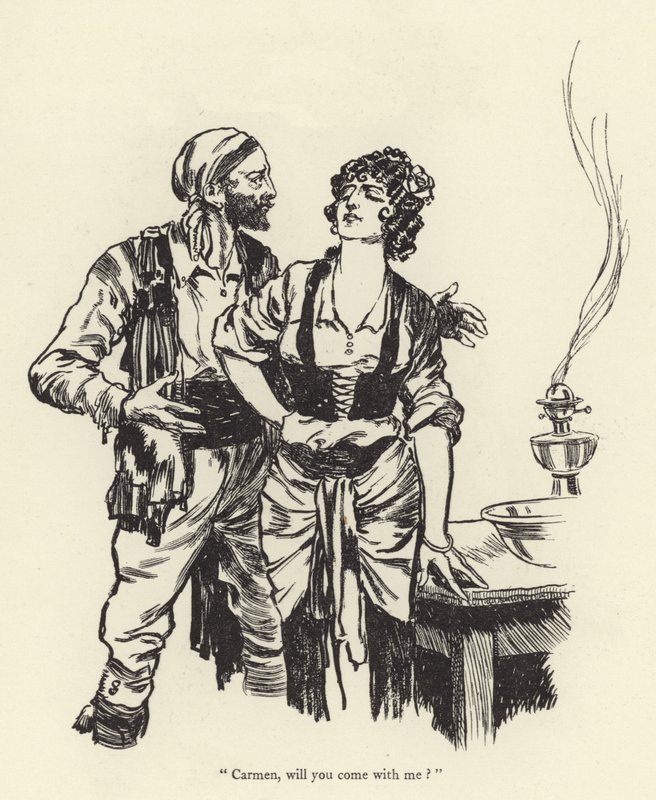 Carmen, kom je met me mee door René Bull