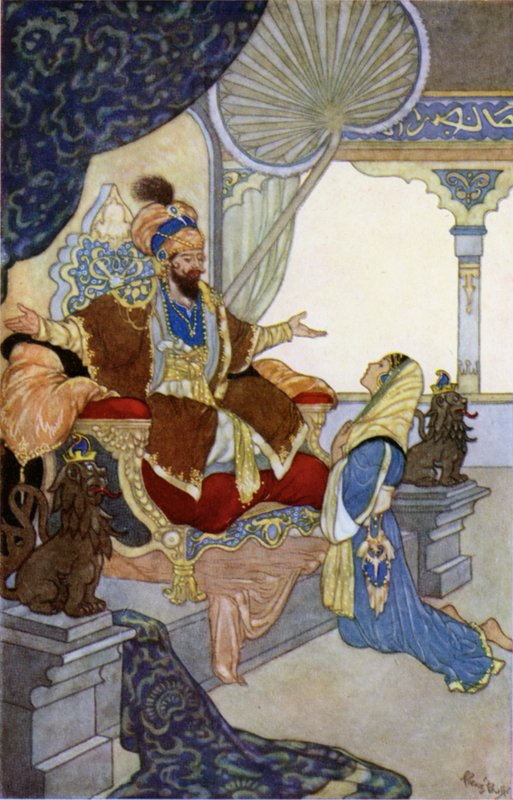 Fetnab en de Kalief door René Bull