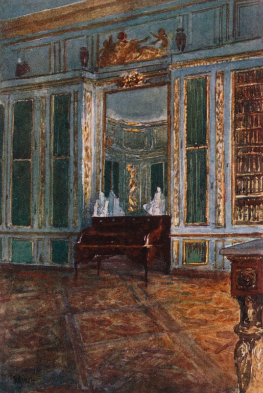 Bibliotheek van Lodewijk XV, Versailles door Rene Binet