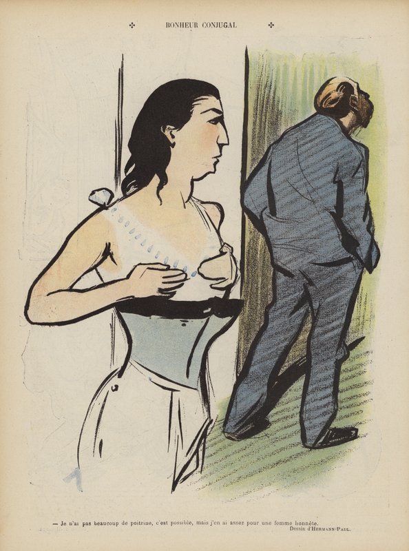 Illustratie voor Le Rire door Rene George Hermann Paul
