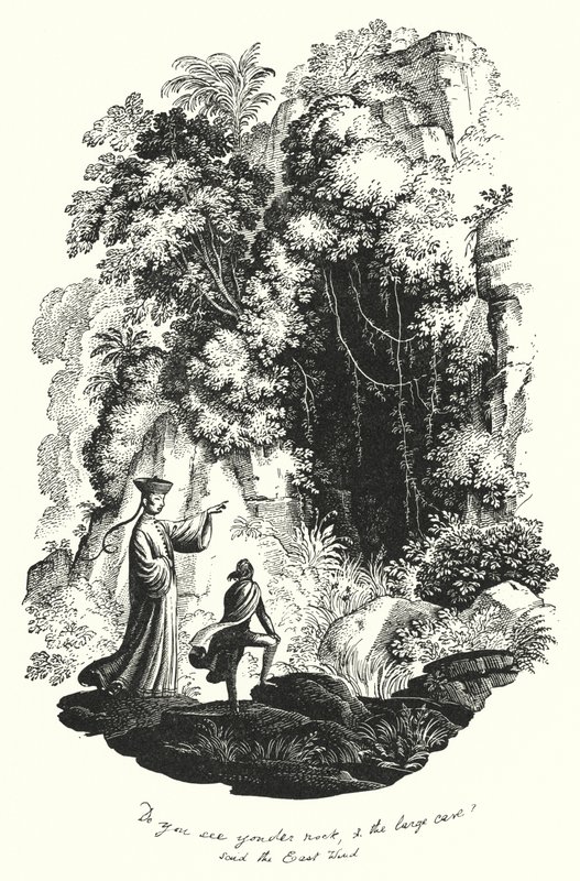 Hans Christian Andersen: De Tuin van het Paradijs door Rex (after) Whistler