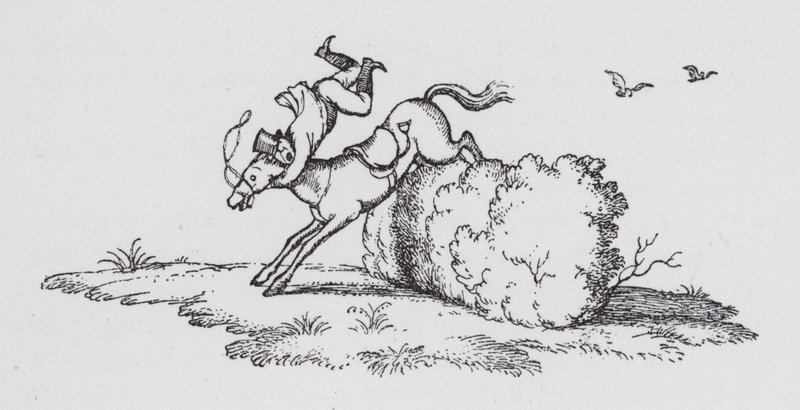 De Grand National door Rex (after) Whistler