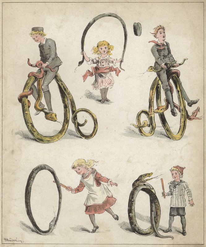 Spelletjes met slangen door Richard Andre