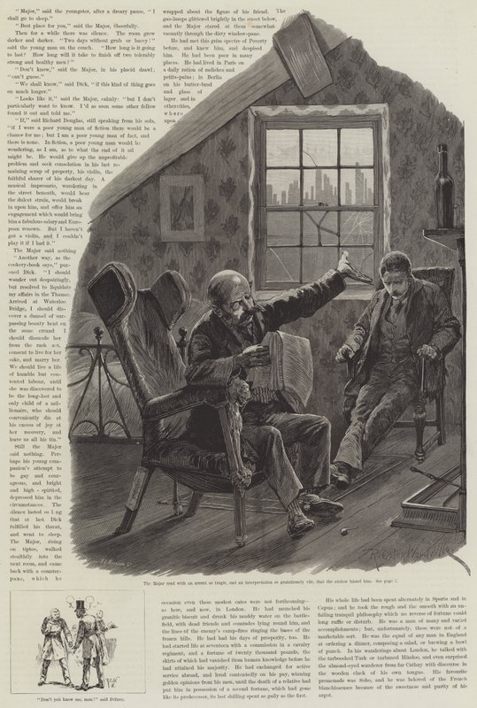 Cynische Fortuin, Een Verhaal van een Man met een Geweten, door David Christie Murray door Richard Caton Woodville junior