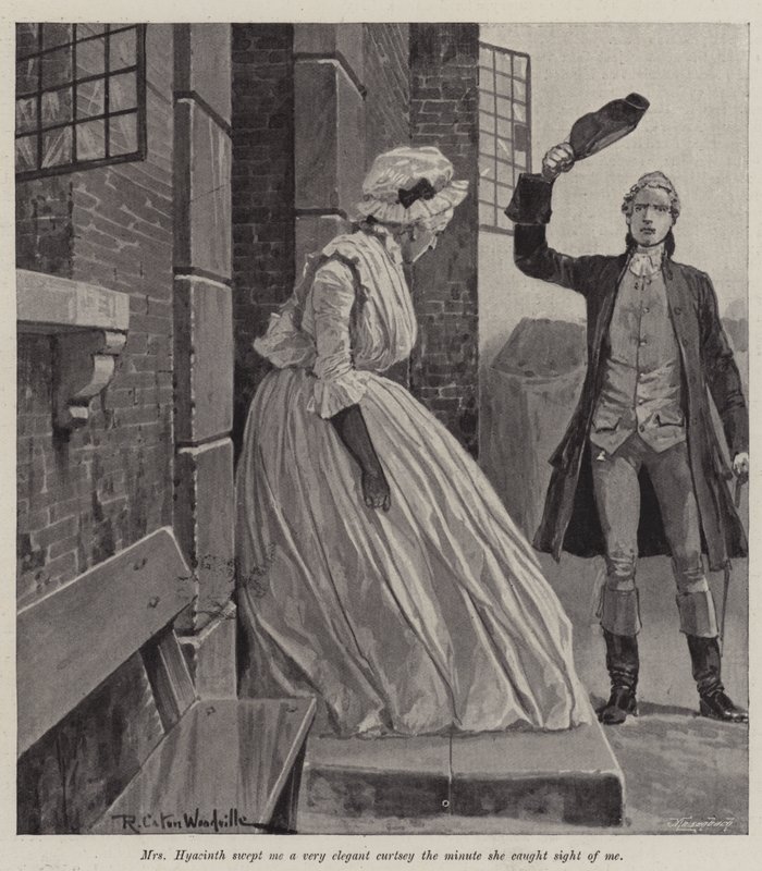 Illustratie voor A Colonel of The Empire, door Emily Lawless door Richard Caton Woodville junior