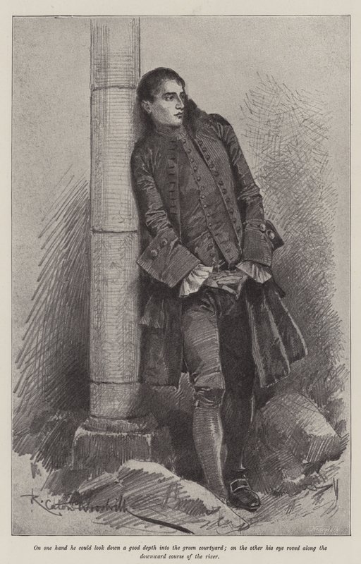 Illustratie voor De Grote Noordweg, door Robert Louis Stevenson door Richard Caton Woodville junior