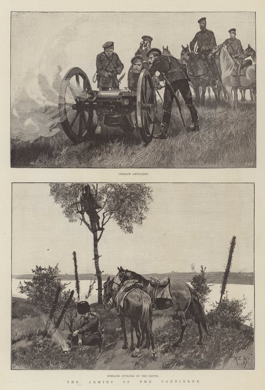 De Legers van het Continent door Richard Caton Woodville junior
