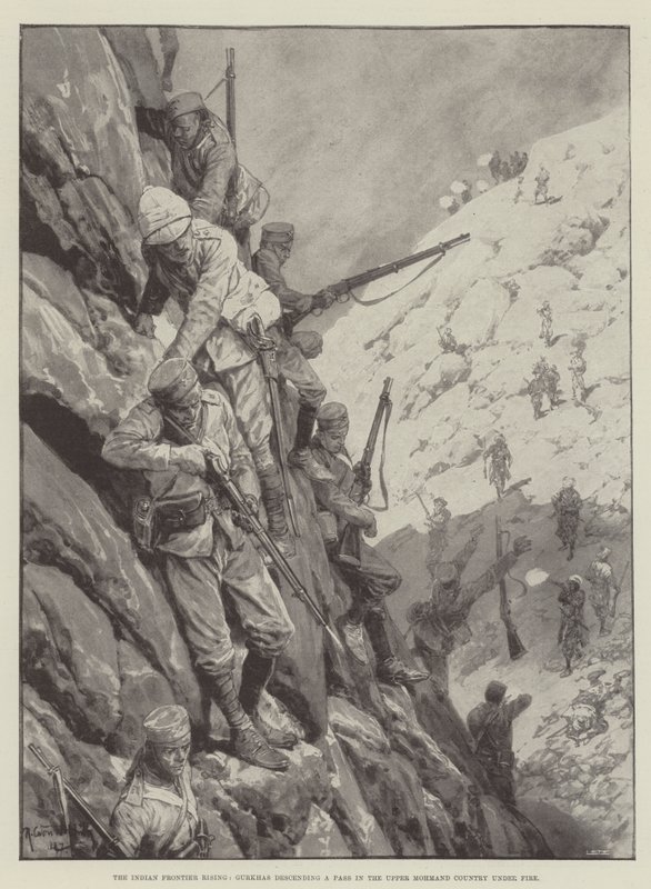 De opstand aan de Indiase grens, Gurkha