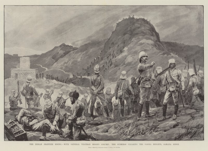 De Indiase Grensopstand, met de Kolom van Generaal Yeatman Biggs, de Gurkha