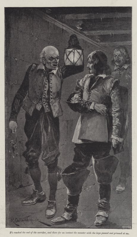 Onder de rode mantel, door Stanley J Weyman door Richard Caton Woodville junior