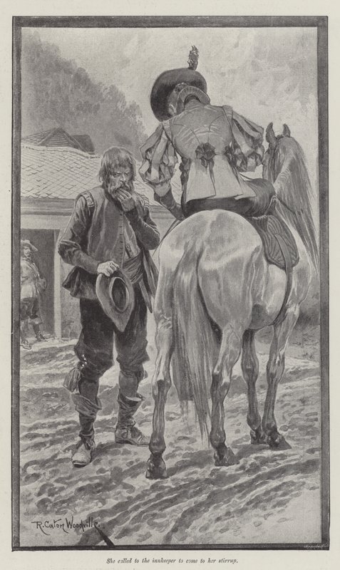 Onder de rode mantel, door Stanley J Weyman door Richard Caton Woodville junior