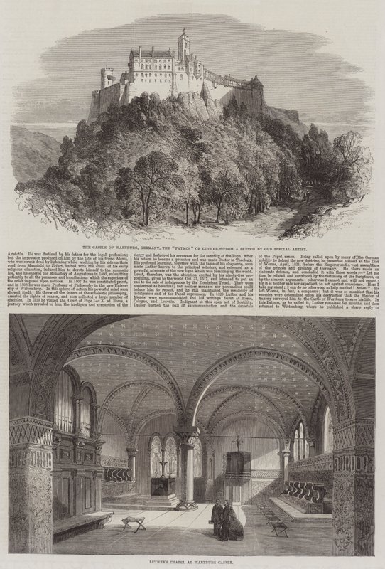 Wartburg Kasteel door Richard Principal Leitch
