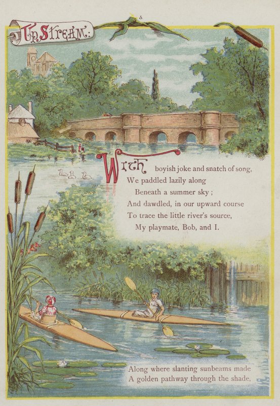 Pagina uit Upstream door Richard Andre door Richard Andre