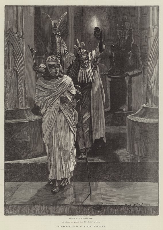 Cleopatra door Richard Caton Woodville junior
