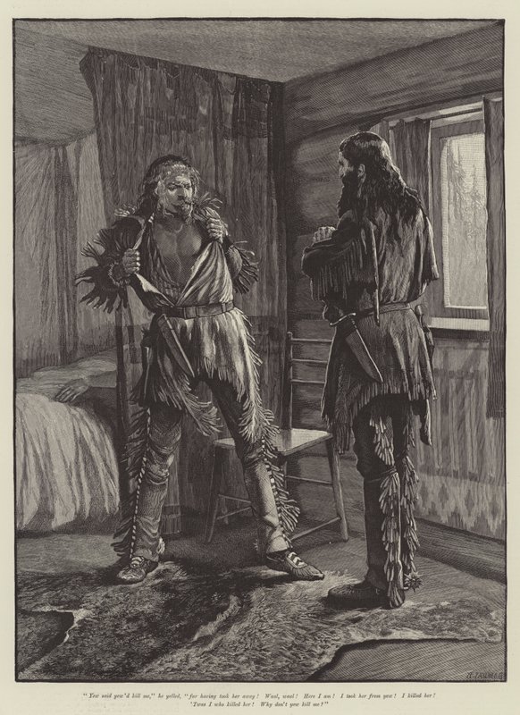 Eagle Joe, door Henry Herman door Richard Caton Woodville junior