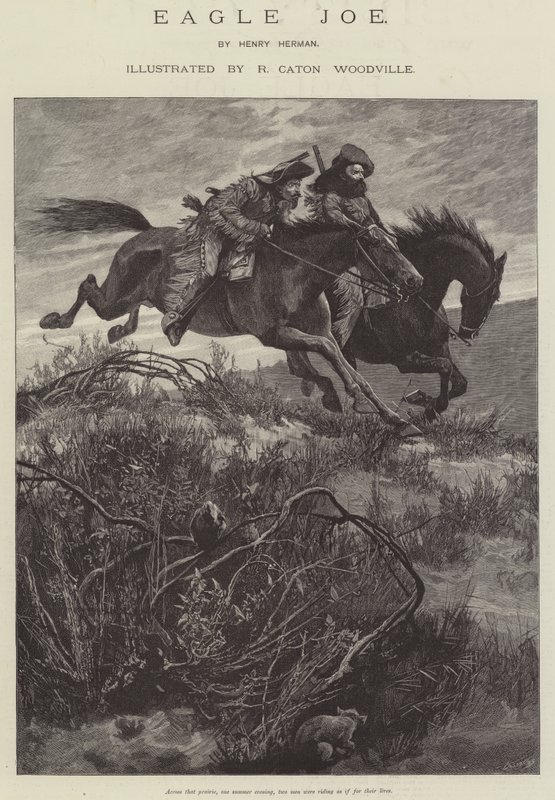 Eagle Joe, door Henry Herman door Richard Caton Woodville junior