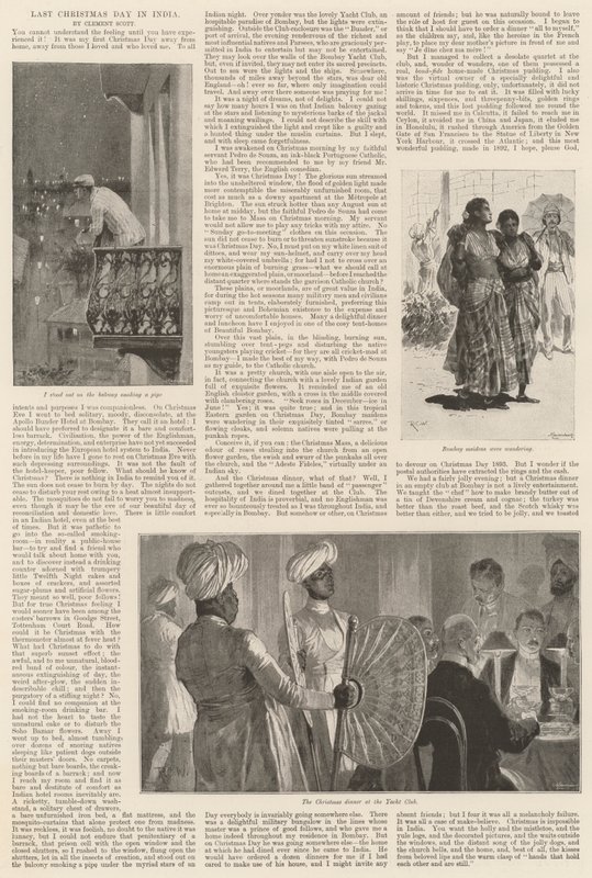 Laatste Kerstdag in India door Richard Caton Woodville junior