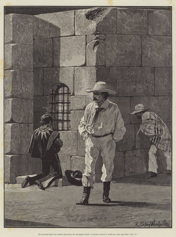 Maruja, door Bret Harte door Richard Caton Woodville junior