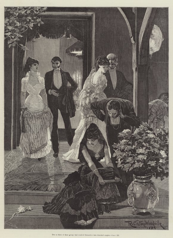 Maruja, door Bret Harte door Richard Caton Woodville junior