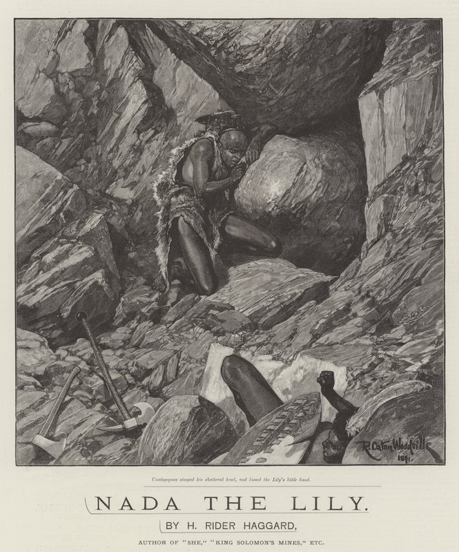 Nada de Lelie, door H Rider Haggard door Richard Caton Woodville junior