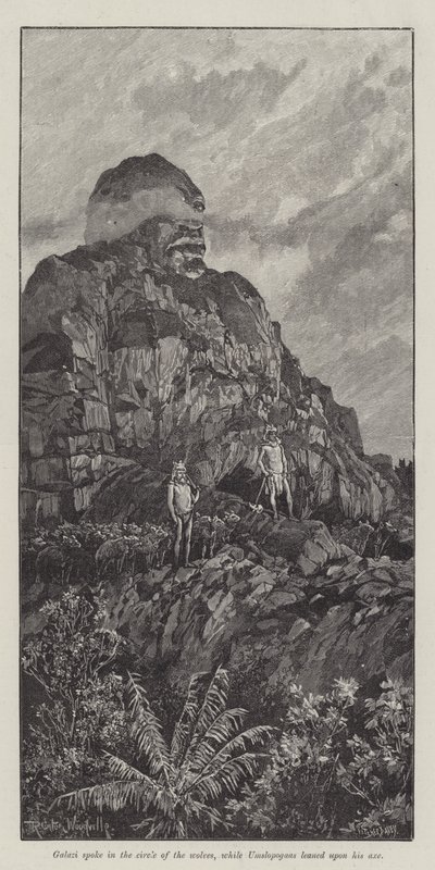 Nada de Lelie, door H. Rider Haggard door Richard Caton Woodville junior