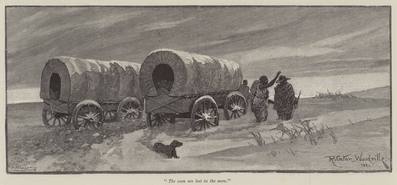 Nada de Lelie door Richard Caton Woodville junior