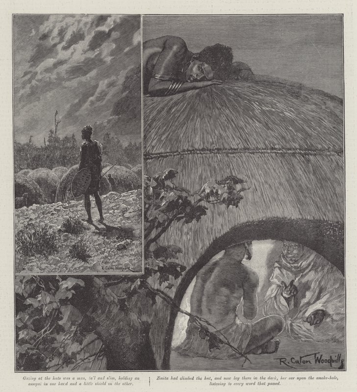Nada de Lelie, door H. Rider Haggard door Richard Caton Woodville junior