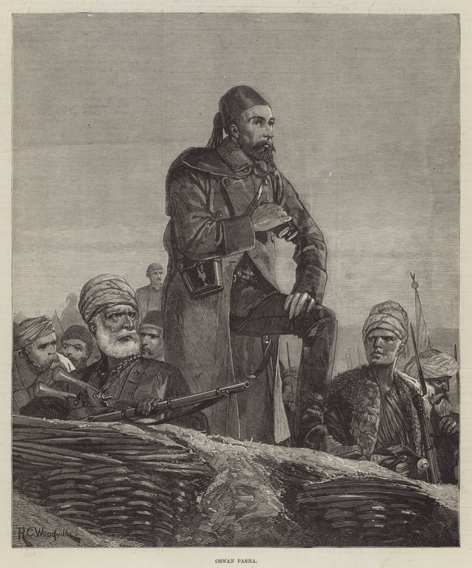 Osman Pasha door Richard Caton Woodville junior