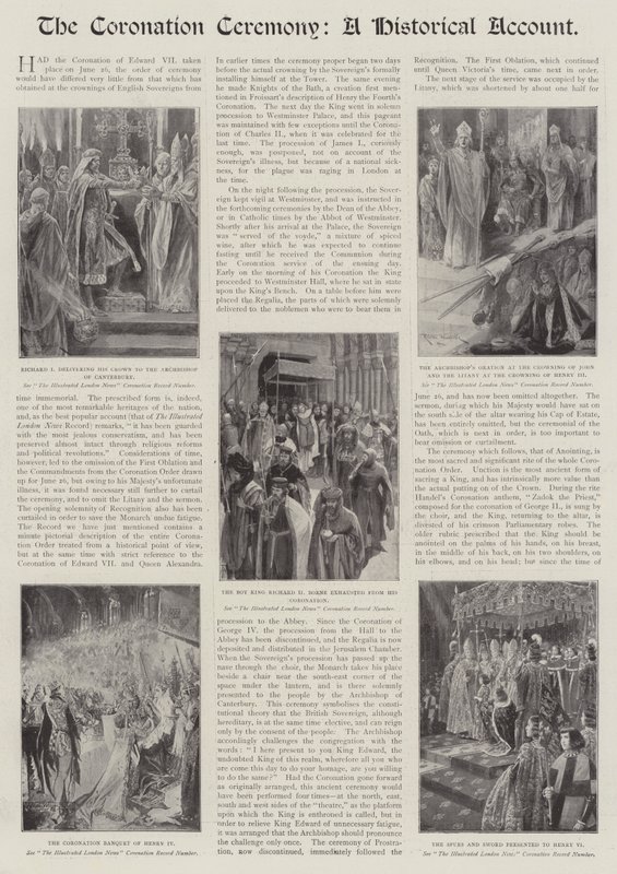 De Kroningsceremonie, een Historisch Verslag door Richard Caton Woodville junior