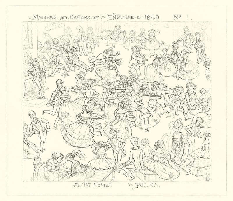 Een thuis, De Polka door Richard Doyle