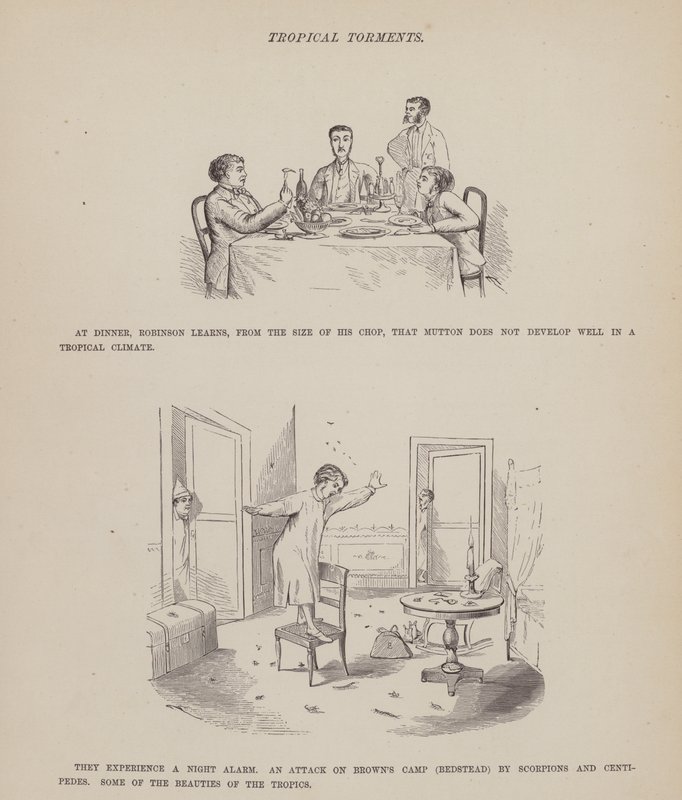 Pagina uit De Amerikaanse Tour van de heren Brown, Jones en Robinson (gravure) door Richard Doyle