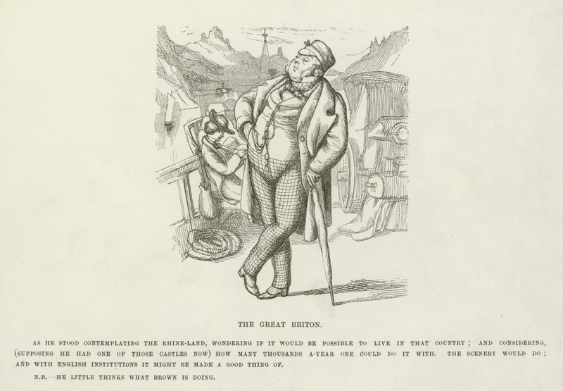 De Grote Brit door Richard Doyle