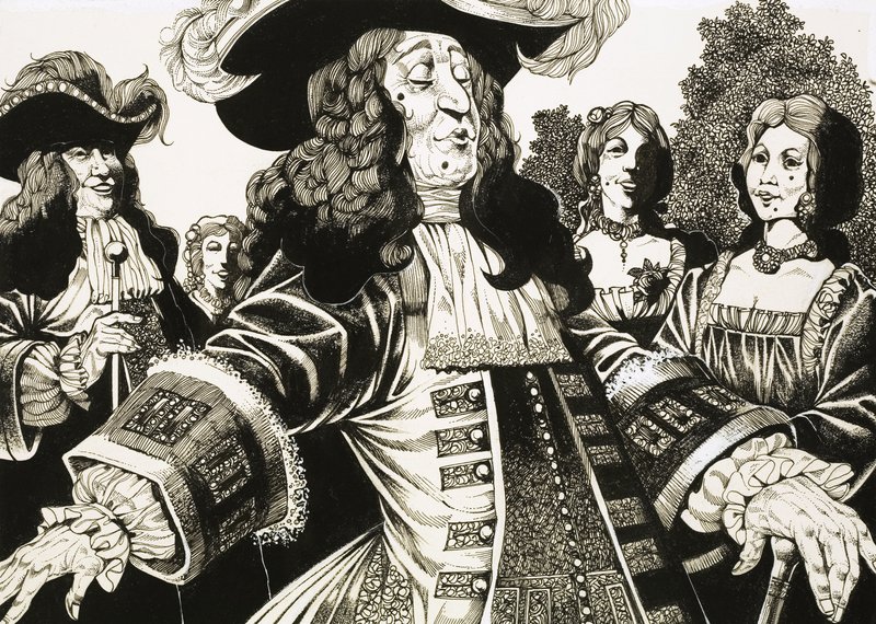 Beau Nash heerst over de modieuze wereld van Bath door Richard Hook