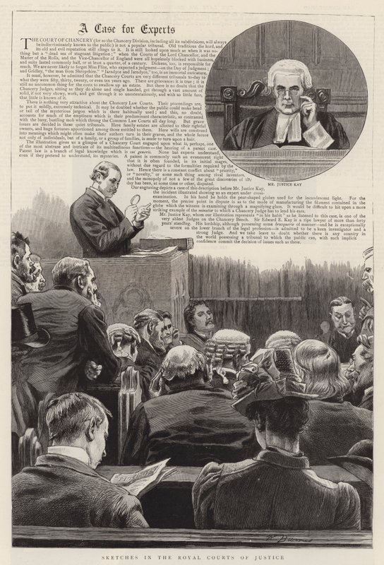 Schetsen in de Koninklijke Hoven van Justitie door Robert Barnes