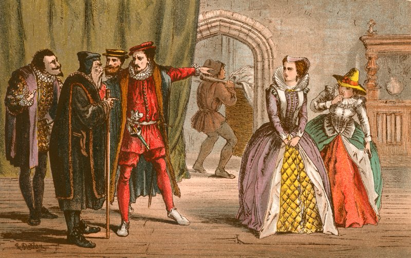 De vrolijke vrouwtjes van Windsor door Robert Ambrose Dudley