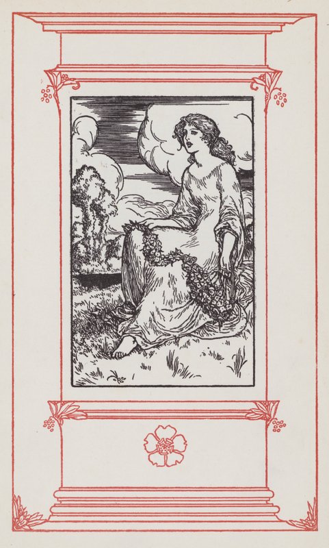 Illustratie voor Engelse Liederen door Robert Anning Bell