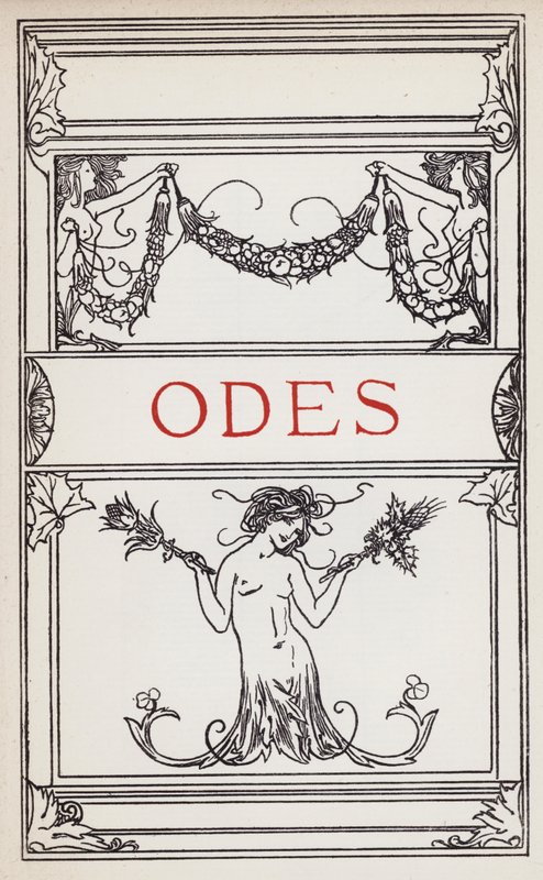 Illustratie voor Gedichten van John Keats: Odes door Robert Anning Bell