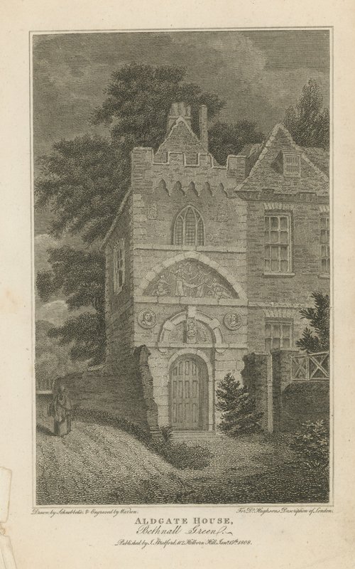 Aldgate House in Bethnal Green door Robert Blemell Schnebbelie