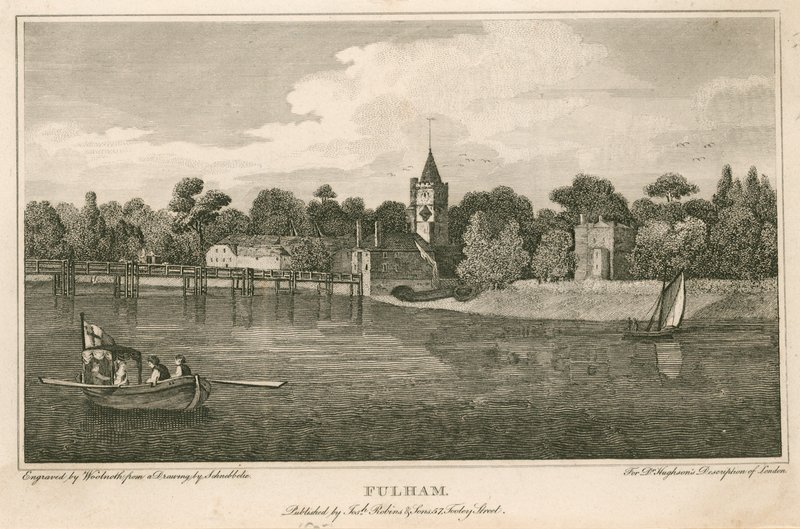 Fulham Kerk, Londen door Robert Blemell Schnebbelie