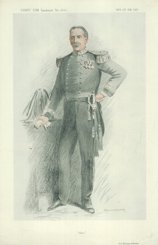 Kolonel Montague Johnstone door Robert Wallace Hester