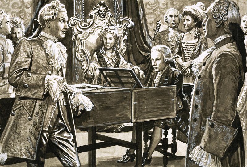 De muziekmakers: Een genie op zesjarige leeftijd (Mozart) door Roger Payne