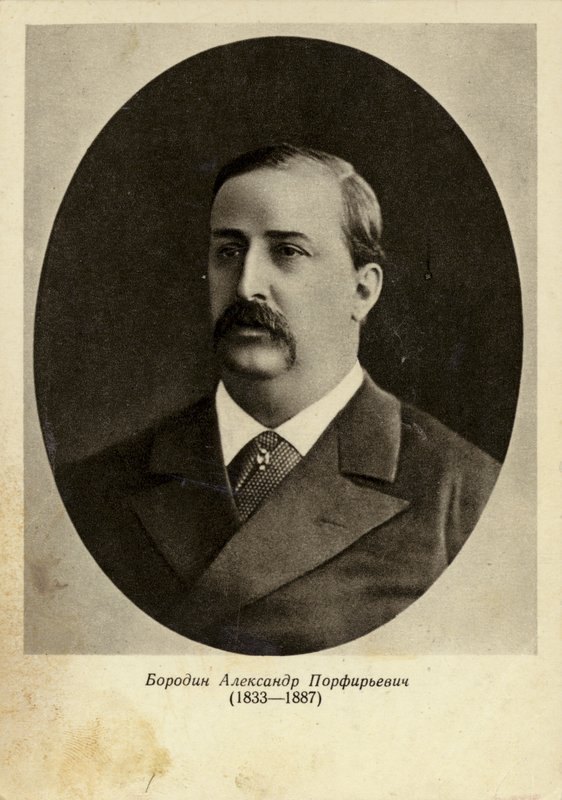 Alexander Porfiryevich Borodin, Russische componist (1833-1887) door Russian Photographer