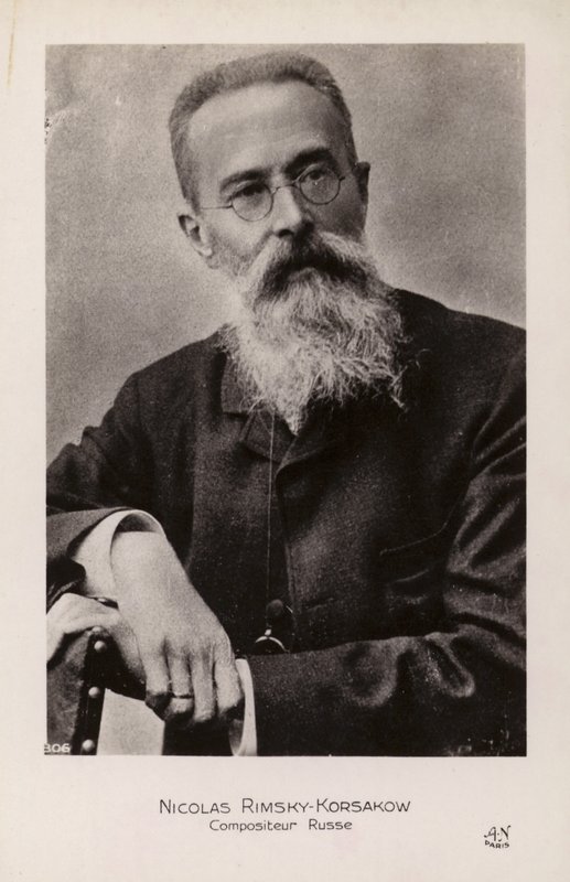 Nikolai Rimsky-Korsakov, Russische componist door Russian Photographer