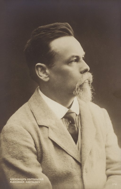 Portret van Alexander Kastalsky door Russian Photographer