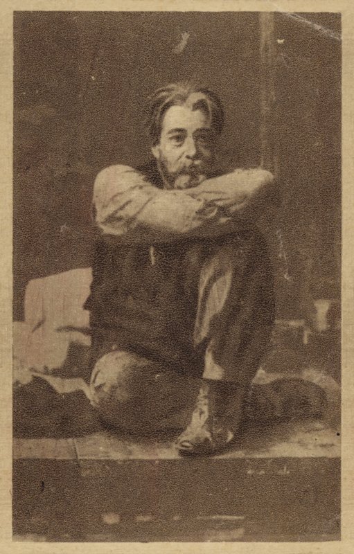 Mikhail Ivanovitsj Glinka, Russische componist (1804-1857) door Russian School