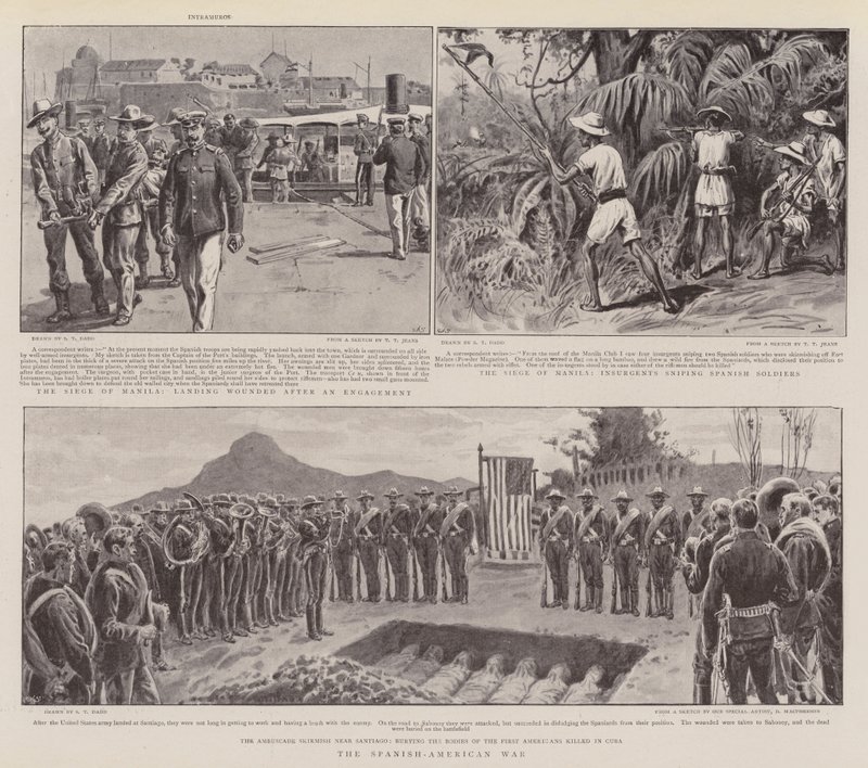 De Spaans-Amerikaanse Oorlog door S.T. Dadd