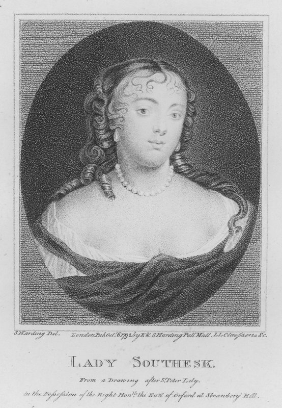 Lady Southesk door S. (after) Harding