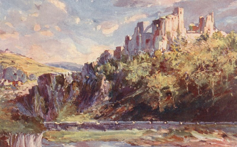 Kasteel van Ventadour door Sabine Baring Gould